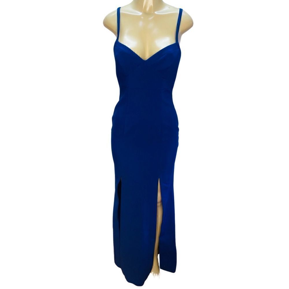 LIKELY Alameda Gown In Blueprint size 6 . NWOT - Picture 2 of 11